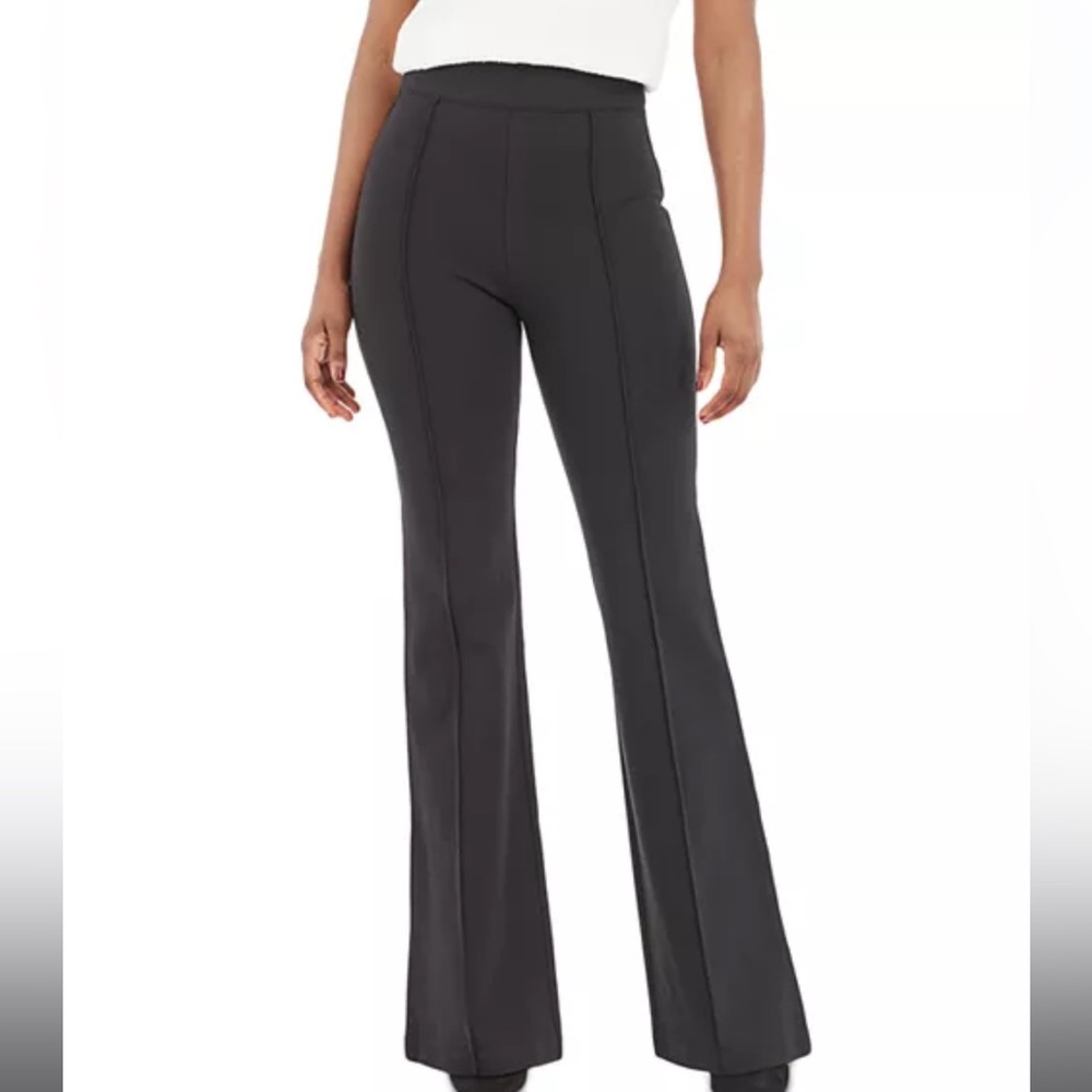 Spanx Perfect Fit Ponte Flare Pants Gray Size S